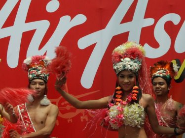 Air Asia opens a store on the beach road in  Patong earlier this year