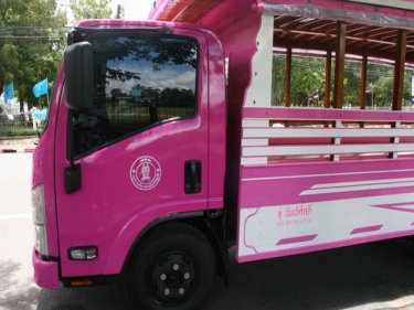 Back to the future: Phuket's Pink Specials, introduced on Monday