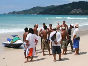 All in the past, perhaps: a jet-ski dispute builds on Patong beach