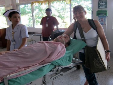 Phuket farewell for Shane Free as he begins his journey home to Britain