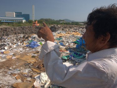 Phuket's existing incinerator and the island's rapidly growing trash ''mountain''