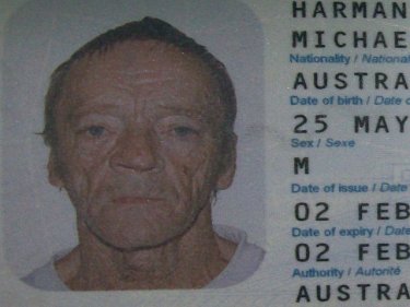 Australian Michael Andrew Harman as pictured in his passport