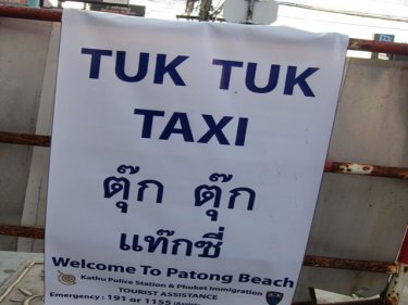 Phuket Tuk-Tuks Versus Light Rail, Pink Buses