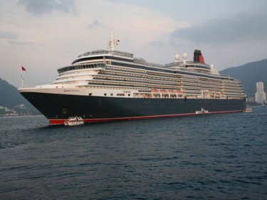 The majestic Queen Victoria in Patong Bay, off Phuket