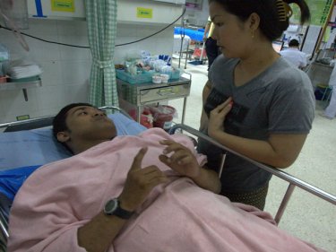 Phuket newcomer Chotanan Totop risked his own life and almost lost it
