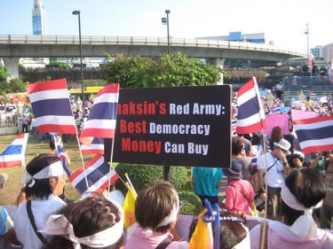 Multi-color protesters have their say in Bangkok at the weekend