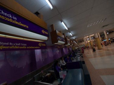 Quieter times lie ahead for the counters at Phuket International Airport