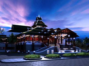 An artist's impression of how the new Novotel Dahlia resort will look