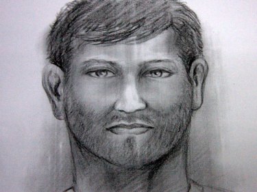 Artist's impression of the expat Phuket police wish to question about the murder