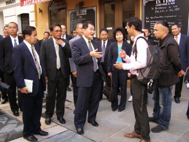 Nice work: Governor Wichai leads Phuket's delegation on a sister city trip to Nice