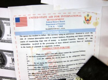 Document purporting to give the Phuket scam official US credibility
