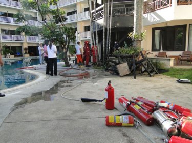 Room with a phew: Patong resort guests fled after smelling smoke