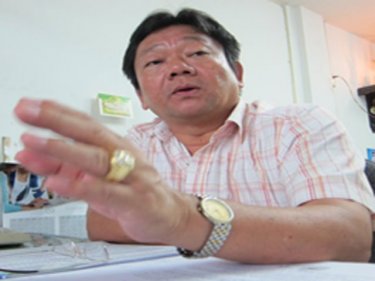 Somyos Wongbunyakul, president of the Phuket Fishery Association