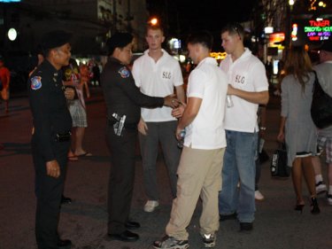 US personnel being well looked after in Patong
