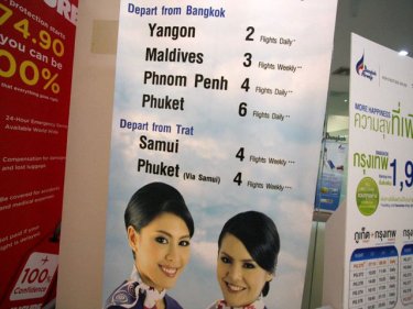 Bangkok Air keeps busy from Phuket with a new service to Trat via Samui