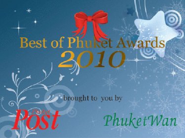 Nominations for Best of Phuket Awards 2010