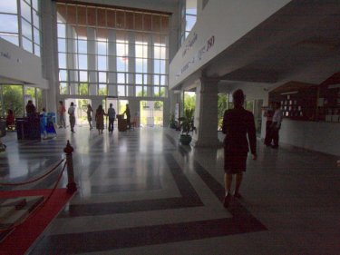 The foyer at Phuket Provincial Court: where judges hear most cases