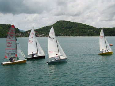 Phuket Tasars Lock in Competition