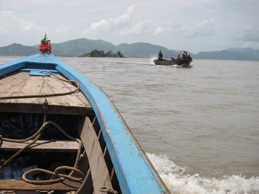 Expat visa runs from Phuket usually include a boat ride  to Burma