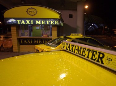 Metered taxis are the civilised alternative to local Phuket cabs