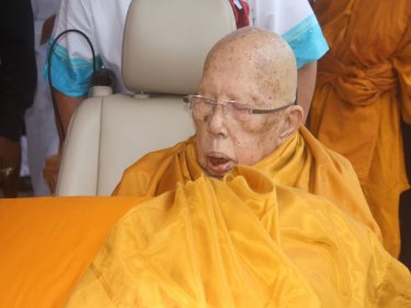 Phuket's revered Luang Pu Supa, believed to be at least 115 years old