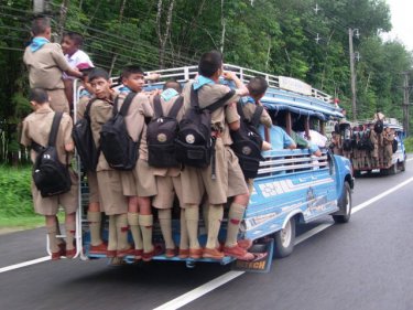Phuket needs safe public transport. Will these children be old folk first?