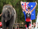 Wet Phuket Helps Ironman Champ to New Race Record