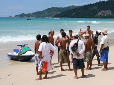 Jet-ski scams and altercations at Patong could be stopped offshore