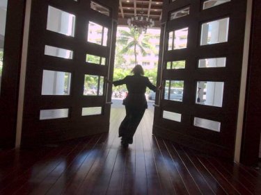 Then GM Sigrid Stelling throws wide the big doors at Courtyard  Patong