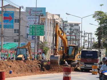 Phuket's bus terminus is ready to roll with a hole in the median strip