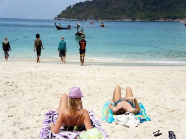 Phuket's Freedom Beach, backed by land people thought was national park