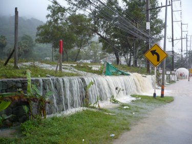 What not to do when you want a larger property. Phuket's ''Niagara Falls''
