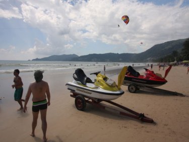 Fifteen people complained about Phuket's jet-skis at Thai embassies