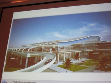 Phuket has seen the new airport design but not a construction start