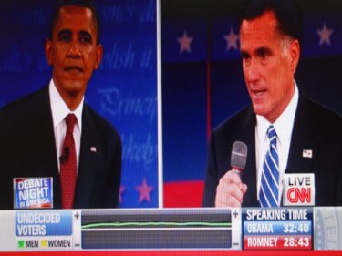 Obama fared better in the second Presidential television debate