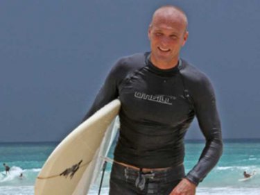 American surfer Brett Bean, who often grows a ''stubbly'' beard