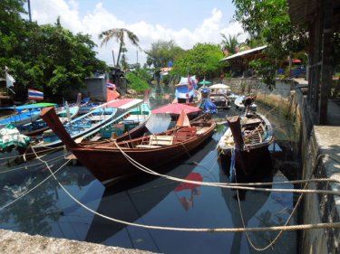 Phuket, where all the canals are polluted and carry muck to the beaches