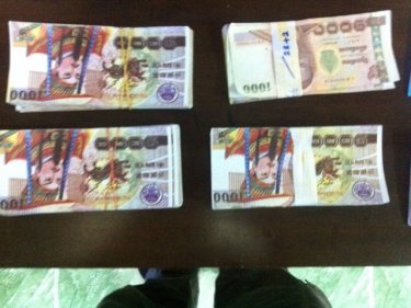 Fake money is used by the Phuket gang in their fan tan fraud