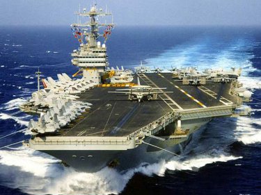USS Nimitz: losing the war of words, but winning the peace