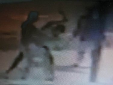 Savage beating recorded by security camera in Karon on Thursday