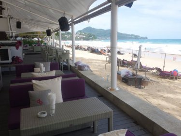 Surin's beachfront is now lined with restaurants and beach clubs