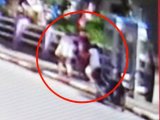 VIDEO Phuket Snatch and Ride Thief Grabs Chinese Tourist's Bag in Patong