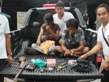 Guns, Drugs Nabbed in Arrests as Phuket Police Pursue Tip