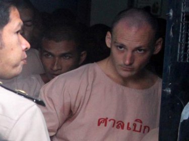 Killer Lee Aldhouse leaves Phuket Prison on Monday for court