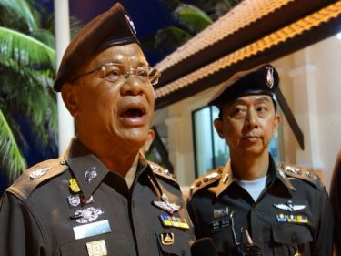 Major General Panya Mamen yesterday: No ''mafia'' in Patong
