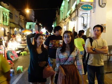 Walking street has become the place to go on Phuket on Sundays