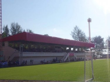 The stadium, built on a plot of public land close to Phuket's Surin beach