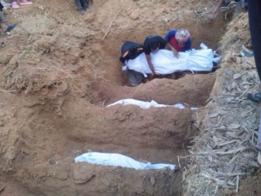 A final resting place ends long and cruel treatment for five Rohingya