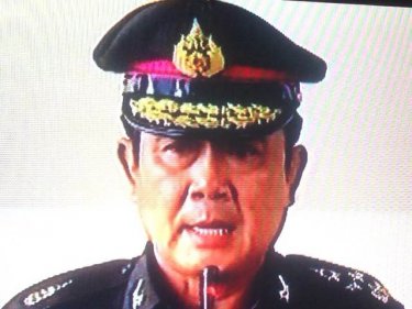 General Prayuth Chan-ocha declares martial law on television today at 3.30am