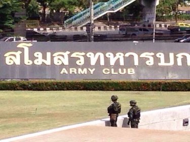 The Army Club in Bangkok, where peace talks were taking place